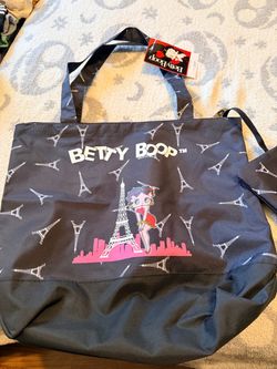 Betty Boop Paris Tote Bag