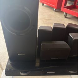 Panasonic SC-PT480 DVD Home Theater Sound System