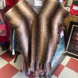 Wool Poncho from Peru