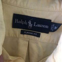 Mens Medium Ralph Lauren Shirt 