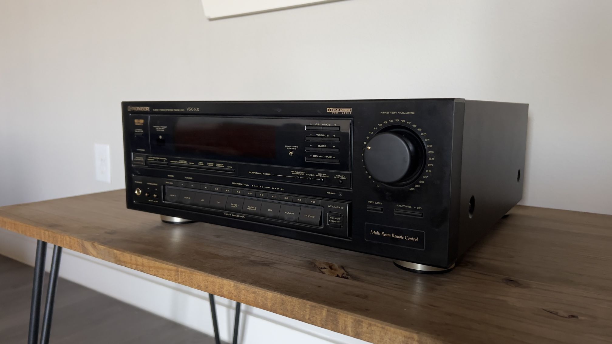 Pioneer VSX-502 Audio/Video Receiver 