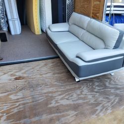Leather Sofa And Love Seat 