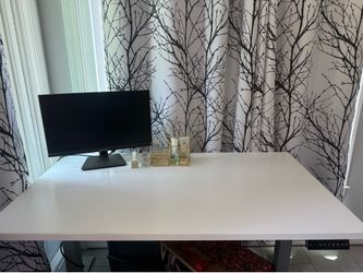 Standing electric computer desk