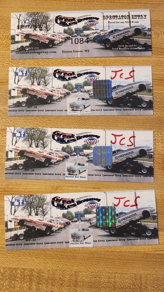 Drag Racing Tickets, Cars, Racing