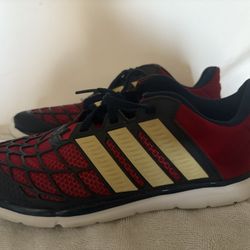 Adidas Spider-Man Sneakers Like New Size Y 5 
