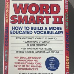 Book - Word Smart - Build Word Vocabulary 