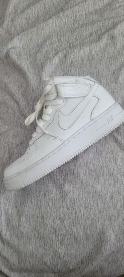 Triple White Jordan 1 Size 5y