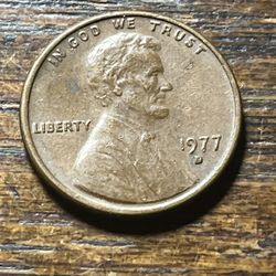 1977 D Penny