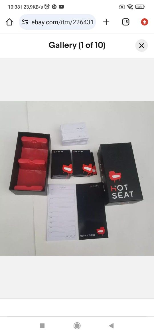 Buffalo Games "HOT SEAT" Adult Party Game About Your Friends 4-10 Players
