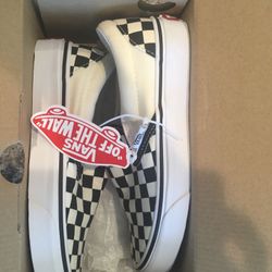 Vans Classic Slip On Checkerboard print