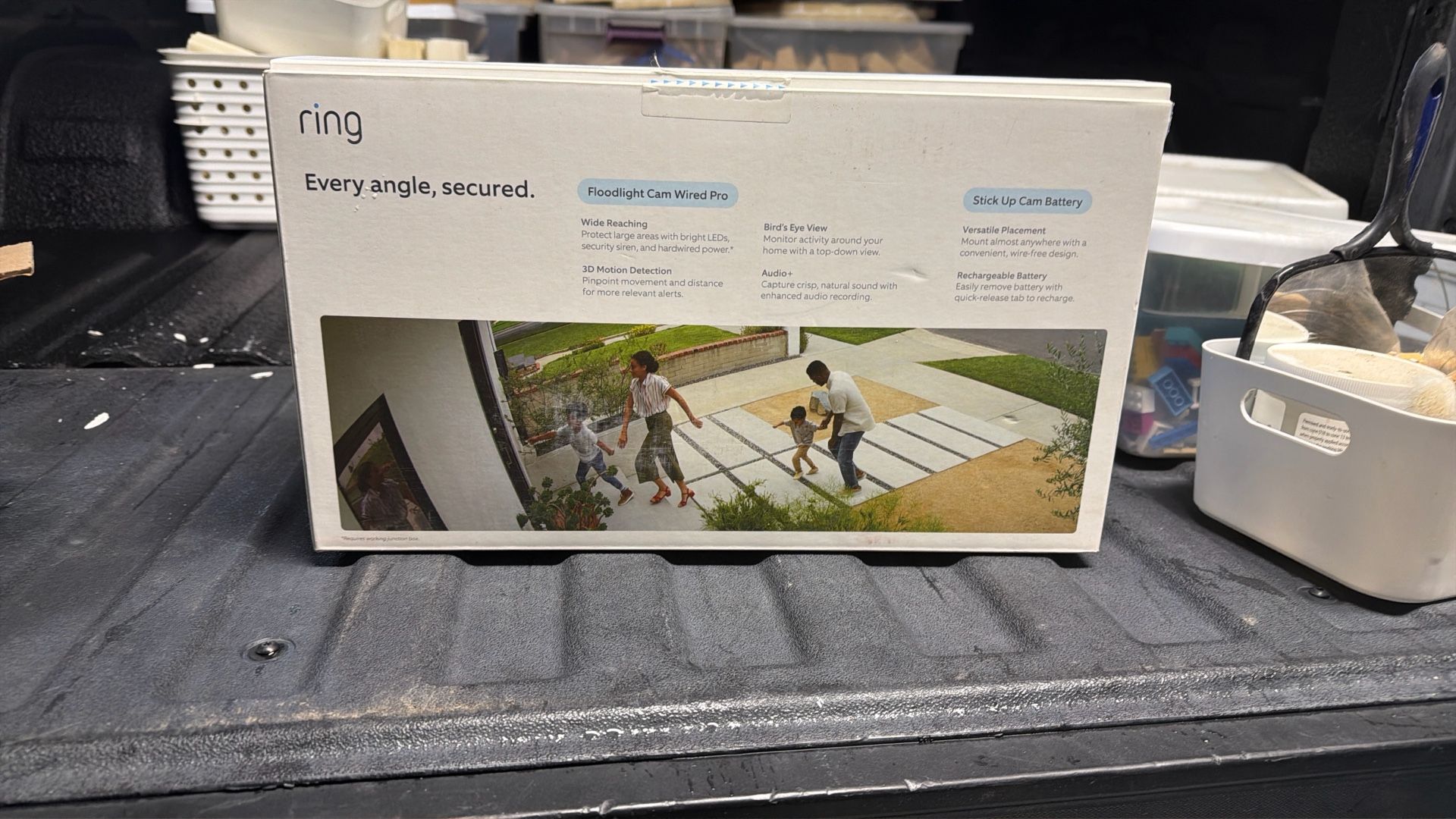 Floodlight And Security Camera