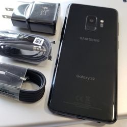 Samsung Galaxy S9  , Factory Unlocked,  Excellent Condition Like New 