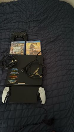 PS4 games/console and PS5 portable