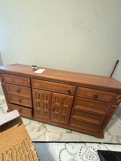 Vintage Built Dresser