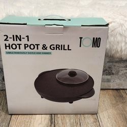 2-in-1 Hot Pot & Grill NEW