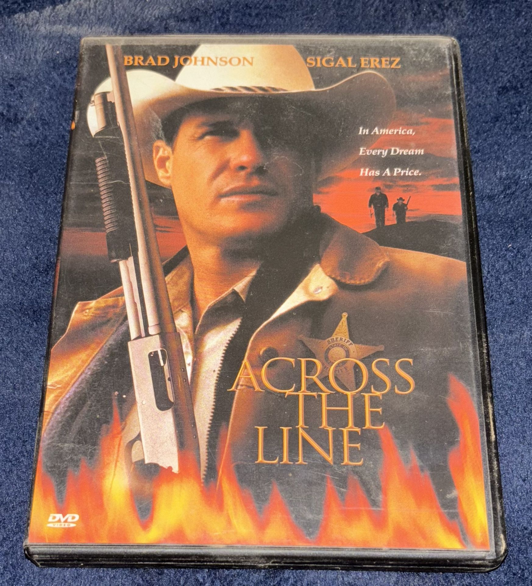 Across The Line On DVD (Brad Johnson) Special Edition 