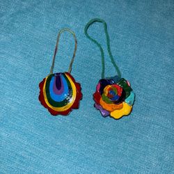 rainbow rose compact mirrors lot