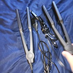 2 new straighteners black, never Been Used 