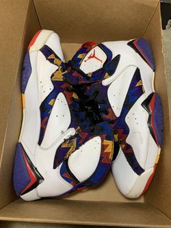 Air Jordan 7 Retro Sweater Size 9 Used Shoes 