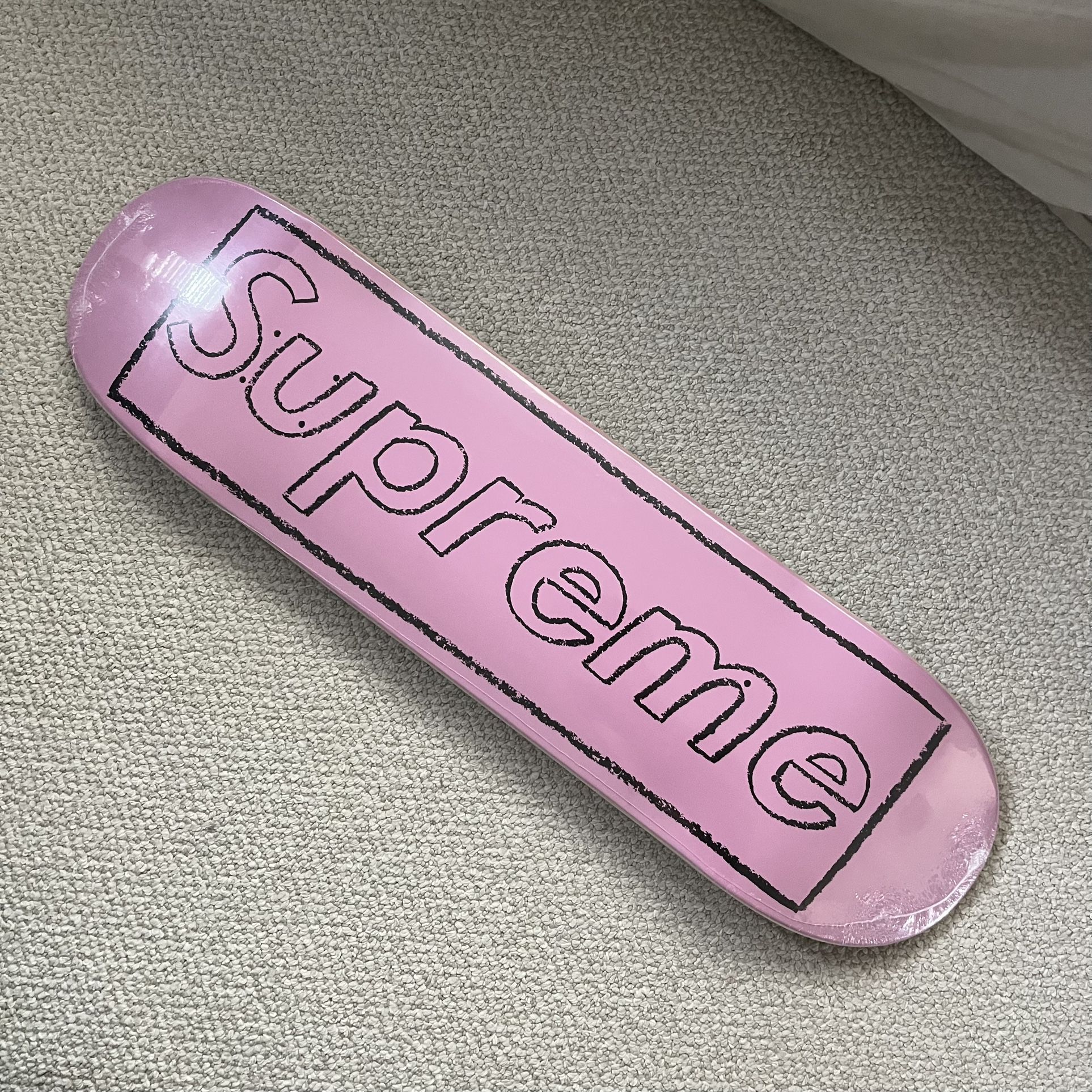Supreme Kaws Chalk Logo Skateboard Deck Supreme KAWS Chalk Logo