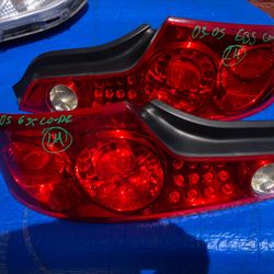2003-2005 Infiniti G35 Coupe Tail Light Pair RH LH