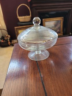 Small Glass Candy Dish
