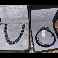 Men Chain N Bracelet Set $100 For Both 