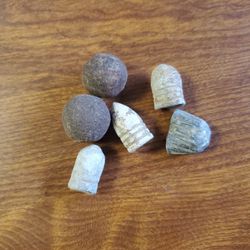 Civil War Bullets From 1861 To 1865