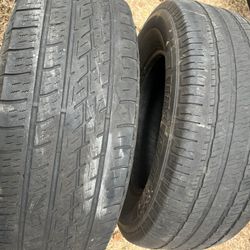 Two 265/65R17 Tires