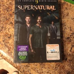 DVD Supernatural 9th Season Brand New