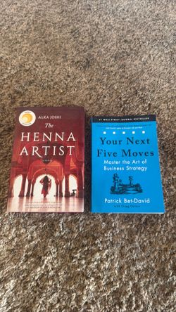 Book lot-Henna Artist and Your next five moves