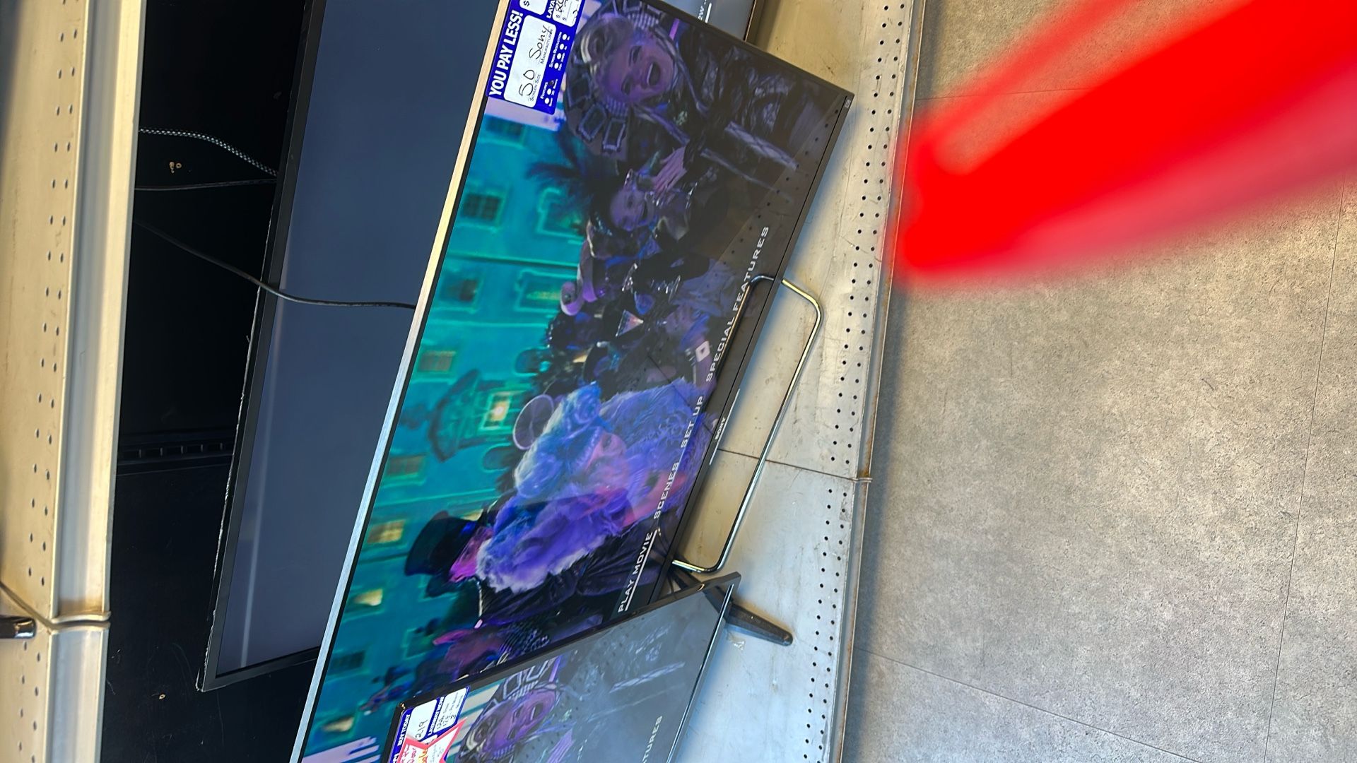 50” Sony Tv With Remote