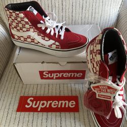 Vans X Supreme Sk8 High Pro