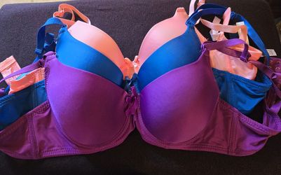 Bundle Of 3 Pushup Bras Size 34C