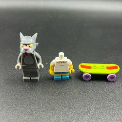 LEGO Simpsons Scratchy Bart Skateboard Homer Parts Minifigure Lot