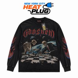 Godsend Black Graphic Long Sleeve Tee Size XL