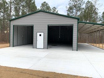 Concrete driveway