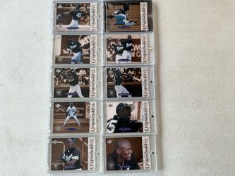 1995 Upper Deck Michael Jordan One On One Complete Set in Mag Holders