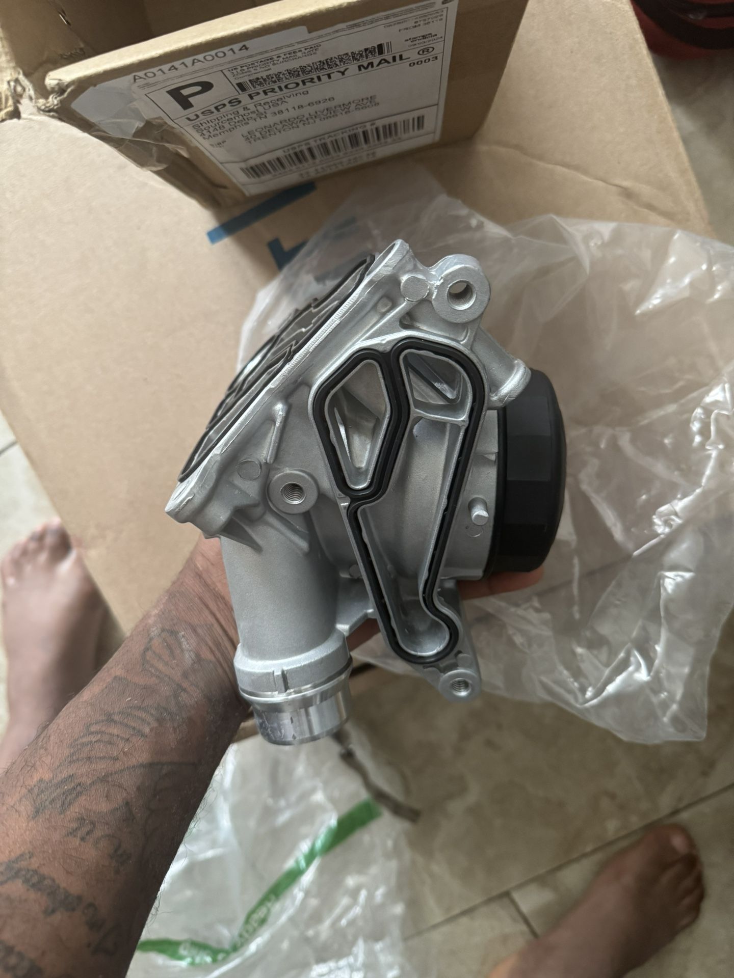 BMW Oil Filter Housing