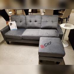 Fabric Living Room Sectional Sofa 