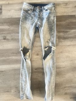 Ksubi Distressed Blue Jean Size 28