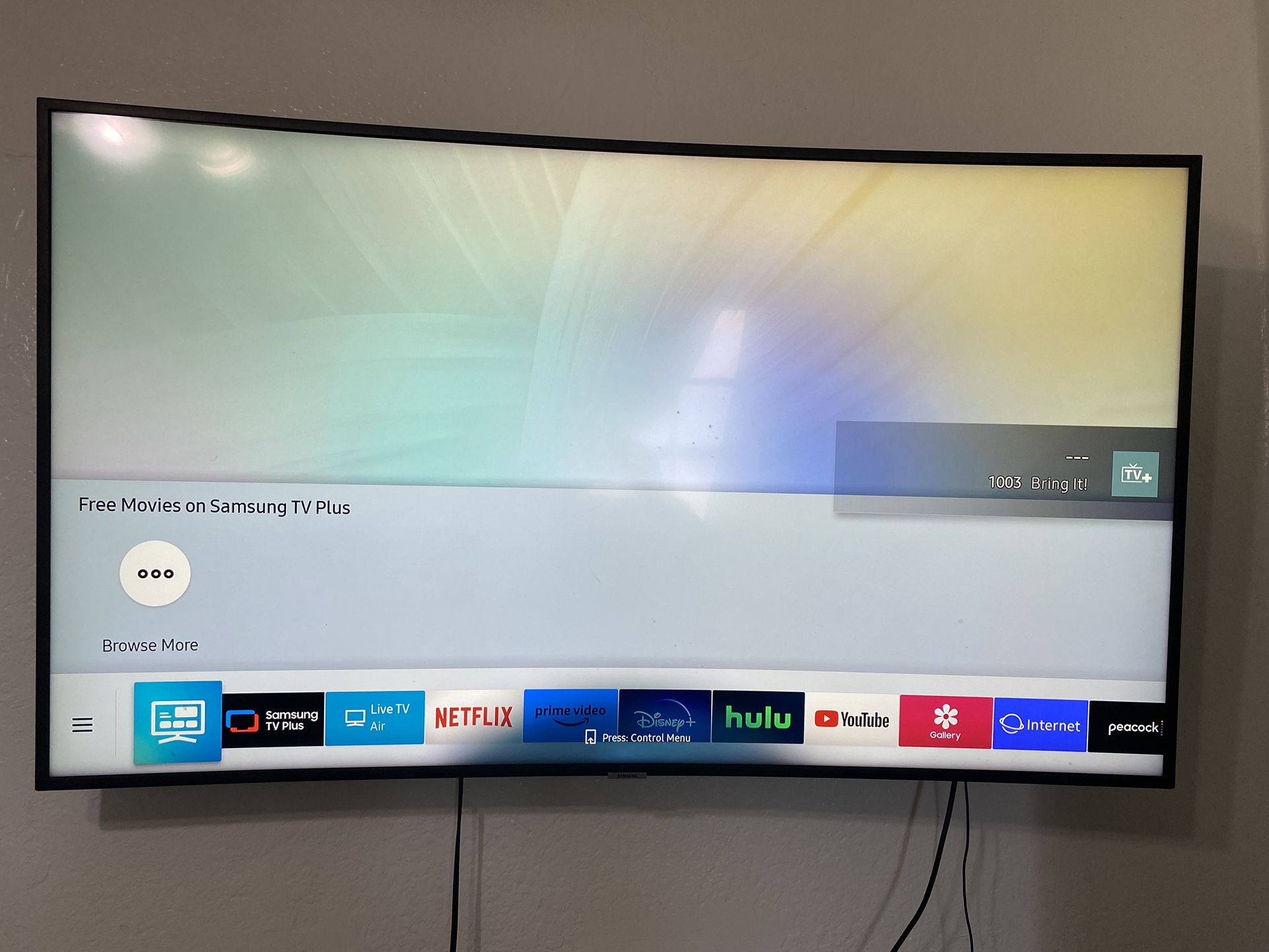 Samsung 55 Inch Curved Tv