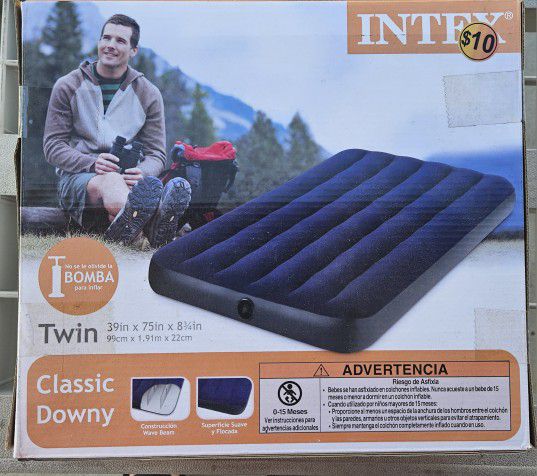 Twin air mattress