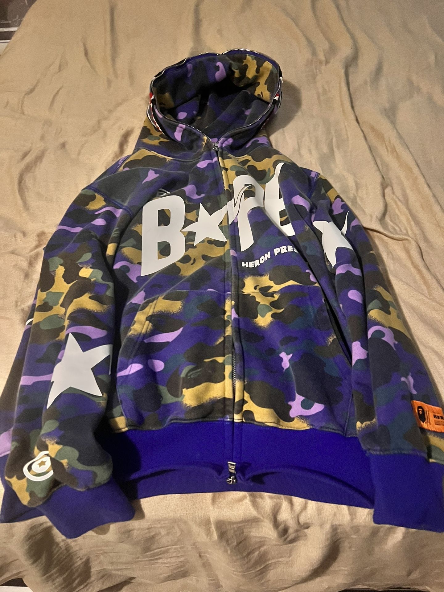 Bape X Heron Preston Hoodie
