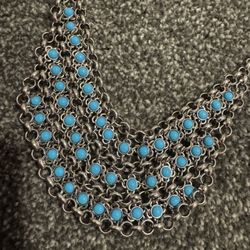 Turquoise Stone Necklace 
