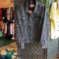 Brand New Jean Sequence Jacket 