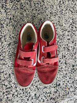 Youth vans red