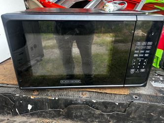 Black+Decker Black Countertop Microwave