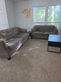 Couch + Love Seat Bundle