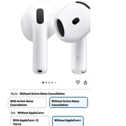 Apple AirPods 4 Wireless Earbuds (Without ANC)